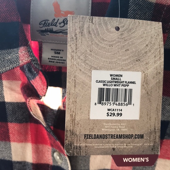 NWT Flannel button down shirt - Picture 6 of 8